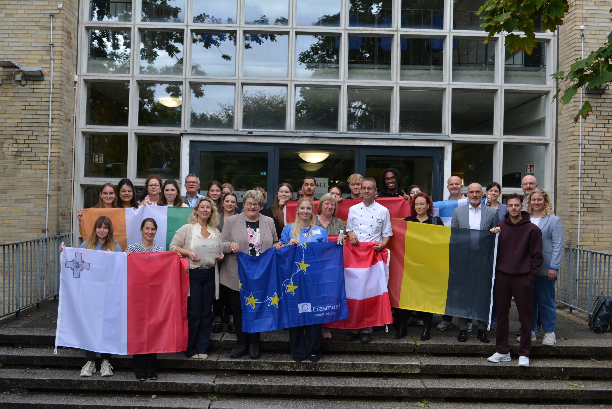 Ein starkes Zeichen für Europa: BBS 2 erneut als Europaschule ausgezeichnet